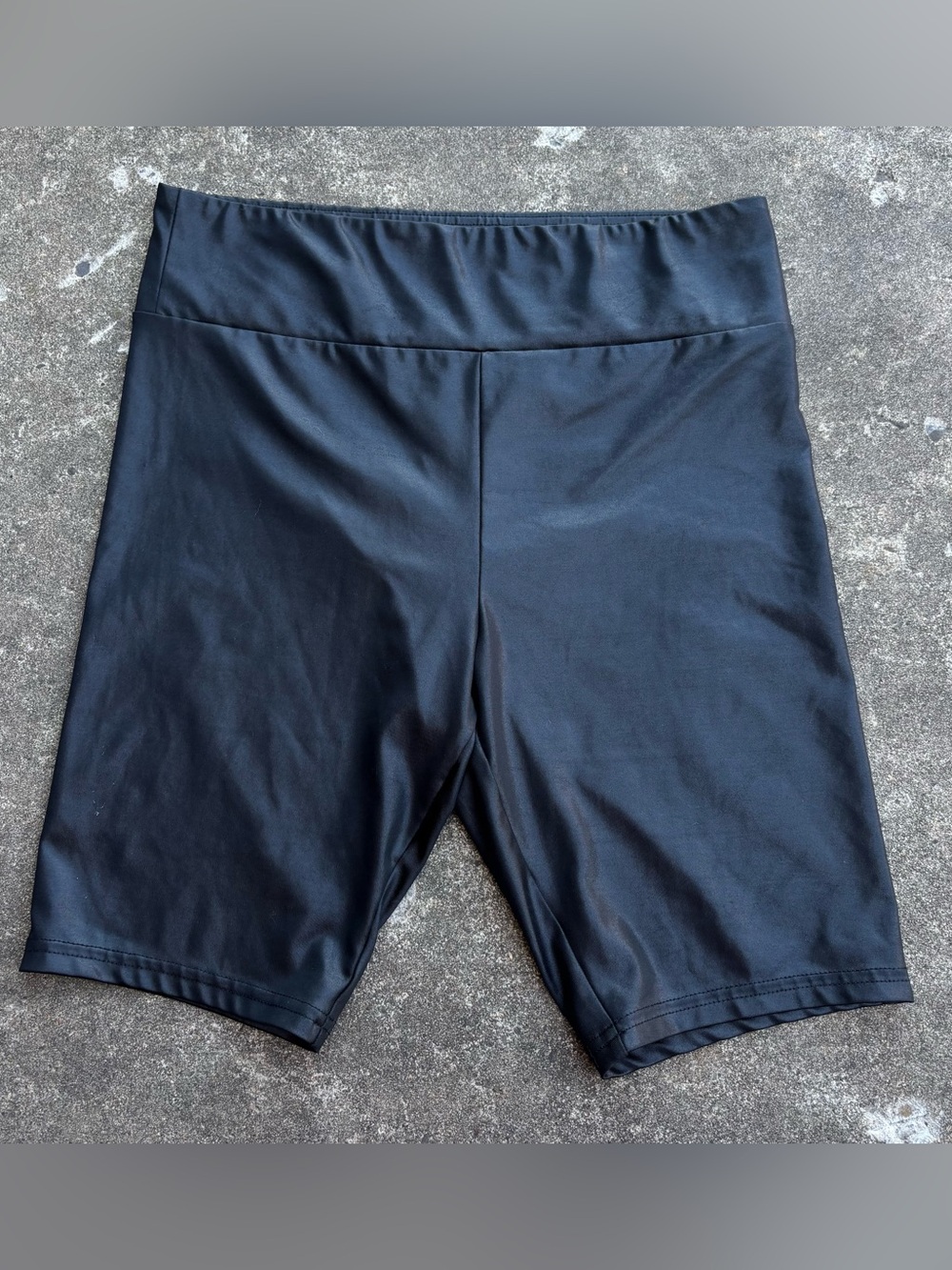 wild fable Black Mid-Rise Athletic Bike Shorts